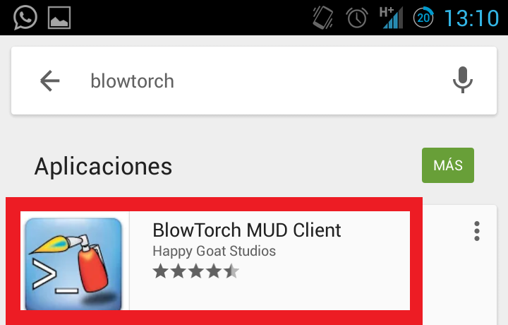 Cómo instalar Blowtorch - Paso 2